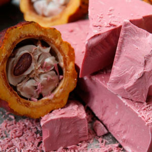 Изобретен новый сорт шоколада - розовый