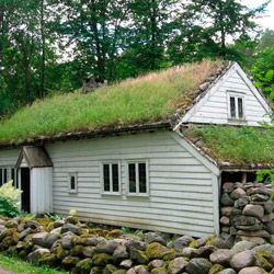 Травяные крыши в Норвегии – и дань традиции, и примета современности