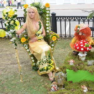 В Костроме прошел фестиваль флористики
