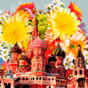 Фестиваль цветов Infiorata-2014 в сицилийском Ното посвящен России